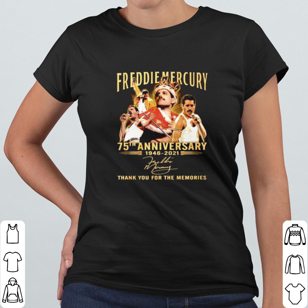 b2fbbb01 top 75 years of freddie mercury 1946 2021 thank you for the memories shirt 4 - Top 75 Years Of Freddie Mercury 1946 2021 Thank You For The Memories shirt