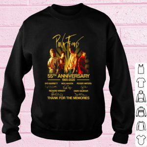 Pink Floyd 55th Anniversary 1965 2020 Thank The Memories Signature shirt 2