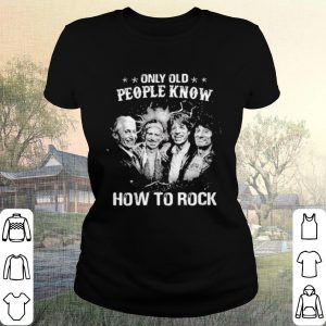 Pretty Only Old People Know How To Rock Band Music shirt 1