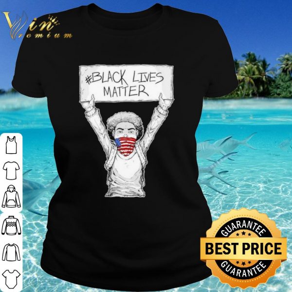 Cool Black lives matter American flag 2021 shirt