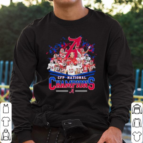 Top Cfp National Champions Alabama Crimson Tide Football shirt