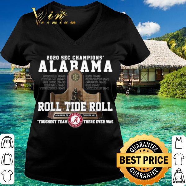 Top 2020 Sec Championship Alabama Crimson Tide Roll Tide Roll shirt