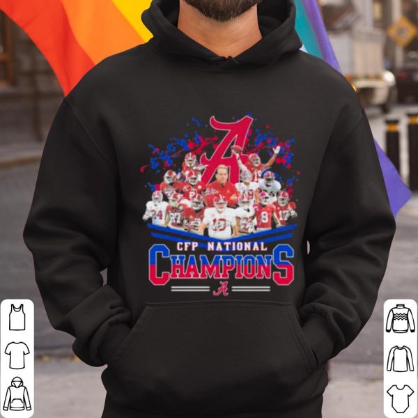Top Cfp National Champions Alabama Crimson Tide Football shirt