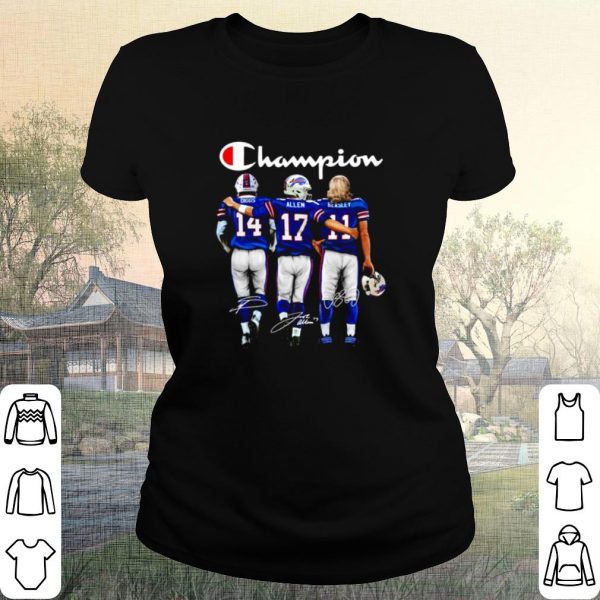 Pretty Buffalo Bills Champion Diggs Allen Beasley Signature shirt