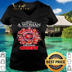Original Never Underestimate A Woman Who Understands Football And Loves Chiefs shirt 2