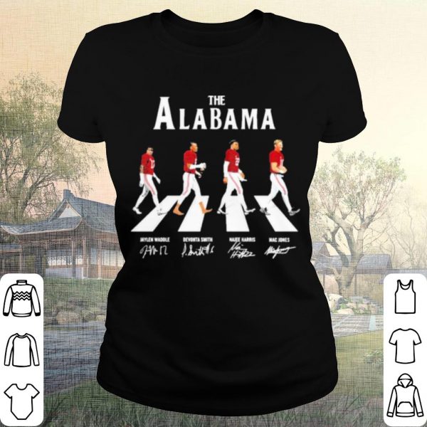 Original The Alabama Abbey Road 2021 Signatures shirt