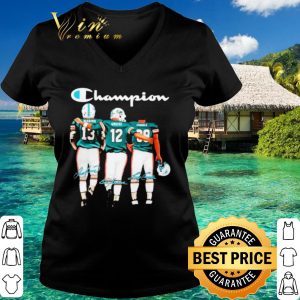Original Miami Dolphin Champion Marino Griese Csonka Signatures shirt 2