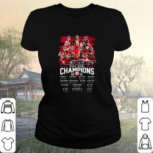 Original Alabama Crimson Tide Rose Bowl Game Champions Member Signature shirt 1