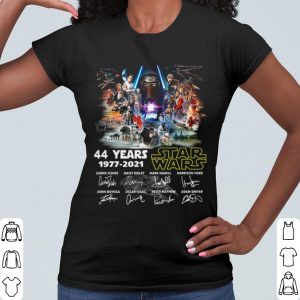 Cool 44 Years 1977 2021 Star Wars Signatures shirt 1