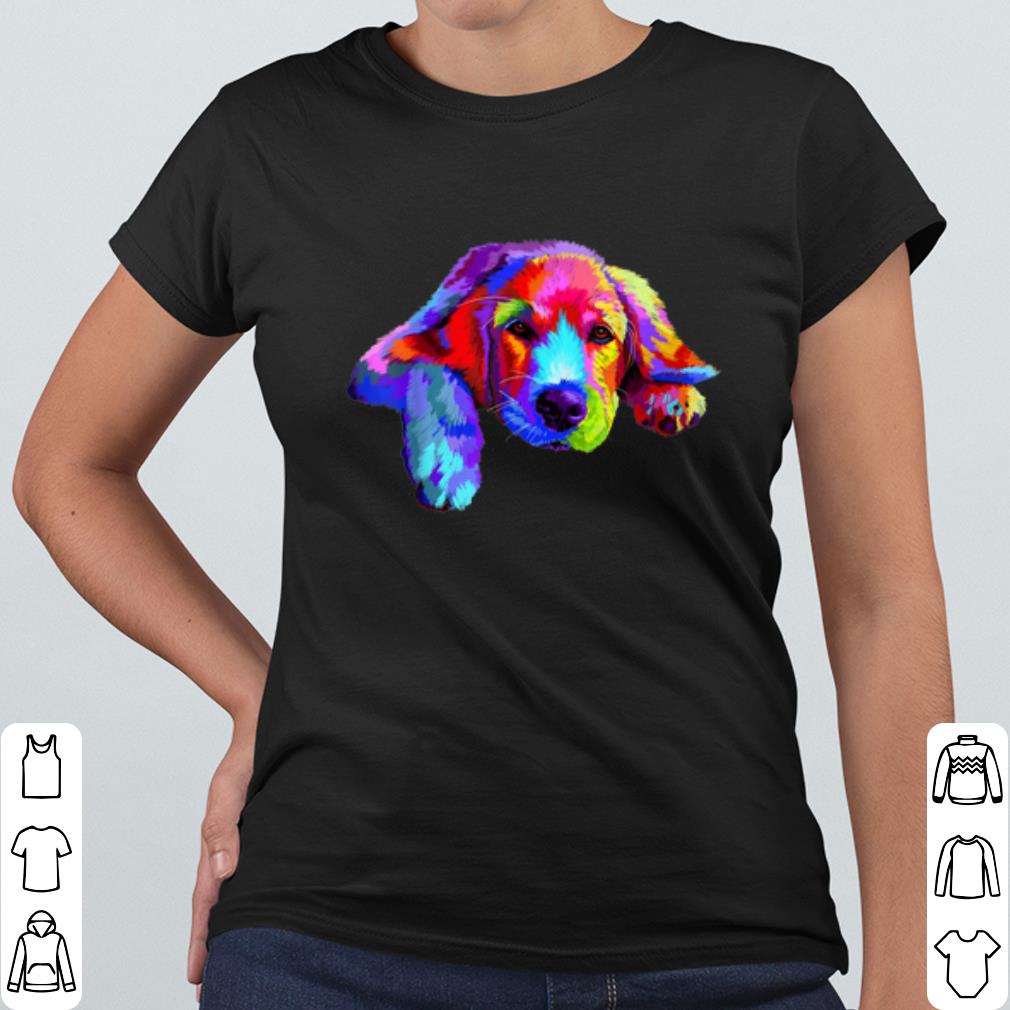 cd5d3377 top golden retriever dog watercolor shirt 4 - Top Golden Retriever Dog Watercolor shirt