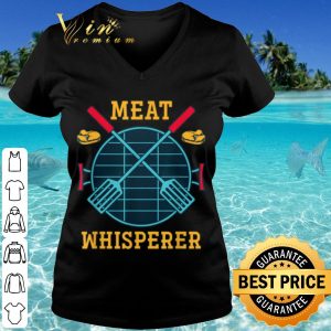 Cool Meat Whisperer Smoked Meat Grilling BBQ Chef Barbecue shirt 2