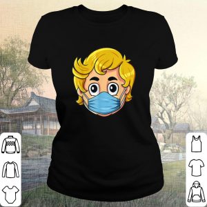 Pretty Valentines Day Cupid Face Mask shirt 1