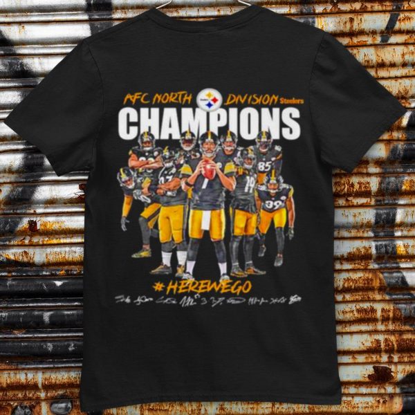 Pittsburgh Steelers 2020 Afc North Division Champions Here We Go shirt