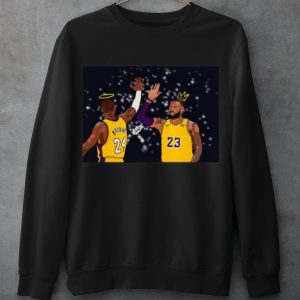 Top Lebron James And Kobe Bryant Signature Thanks For The Memories shirt 2