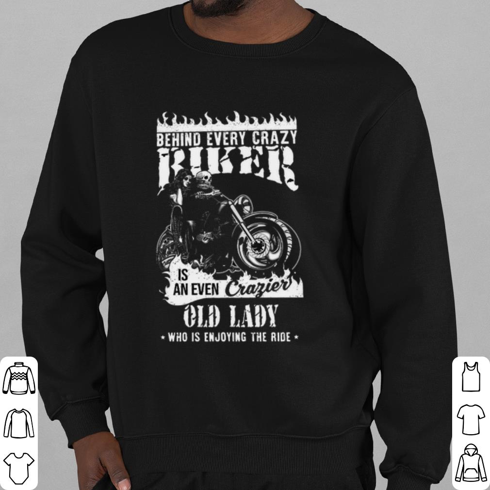 Cool Behind Every Crazy Buker Is An Even Crafier Old Lady shirt dfa9fcf1 cool behind every crazy buker is an even crafier old lady shirt 4 - Cool Behind Every Crazy Buker Is An Even Crafier Old Lady shirt