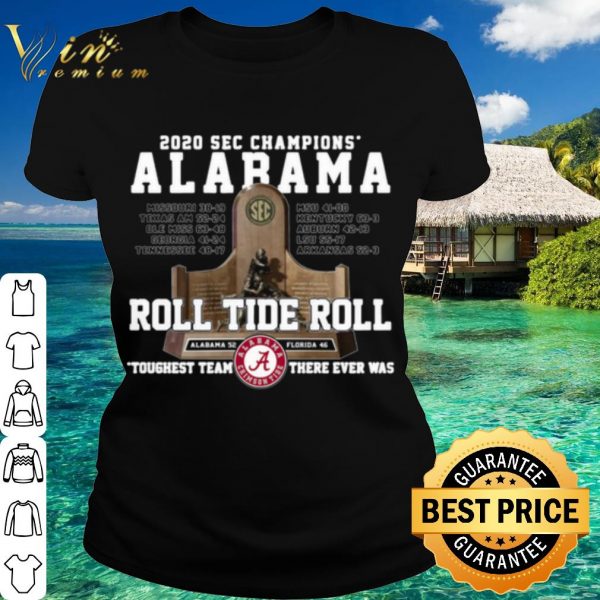 Top 2020 Sec Championship Alabama Crimson Tide Roll Tide Roll shirt
