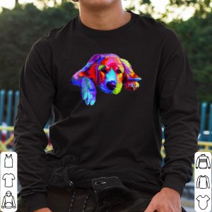 Top Golden Retriever Dog Watercolor shirt 1