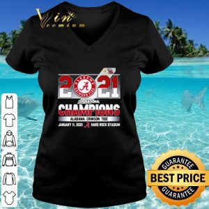 Cool CFP Alabama 2021 National Champion Hard Rock Stadium shirt 2