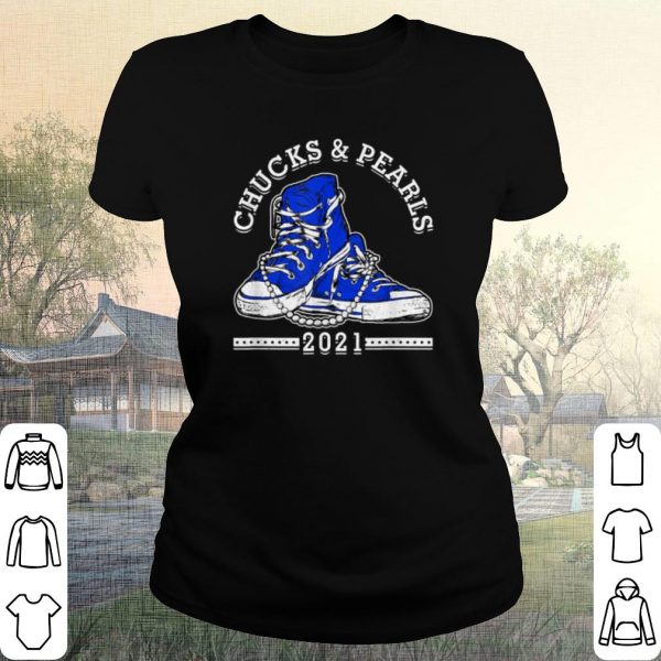 Pretty Chucks And Pearls Shirt Matching Mom Daughter Women Girls shirt