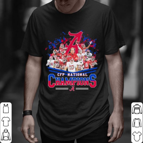 Top Cfp National Champions Alabama Crimson Tide Football shirt