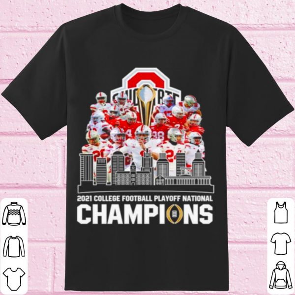 Top 2021 College Football Playoff National Champions Ohio State Buckeyes shirt