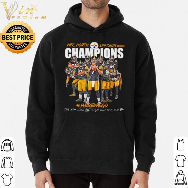 Pittsburgh Steelers 2020 Afc North Division Champions Here We Go shirt