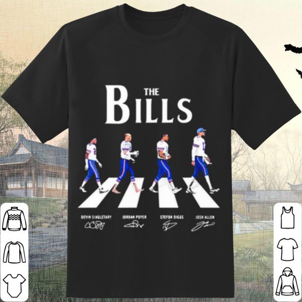 Pretty The Bills Abbey Road Signatures shirt