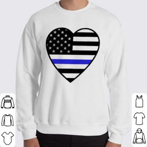 Pretty Heart Thin Blue Line shirt 1