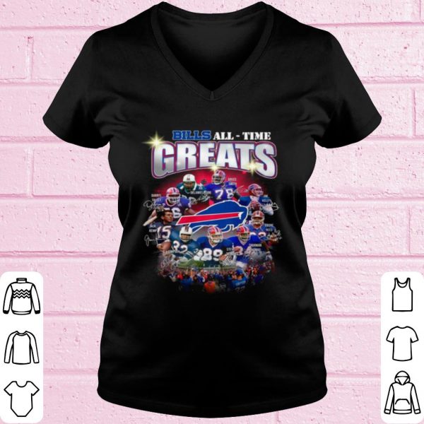 Buffalo Bills All Time Greats Signatures Member shirt