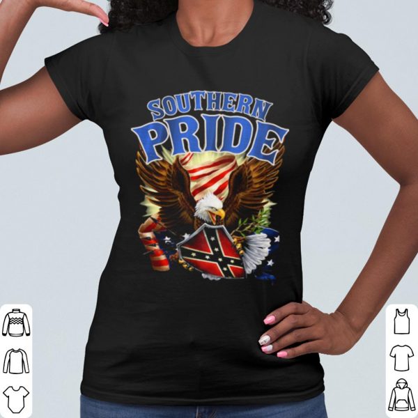 Cool Southern Pride Eagle American Shield Flag shirt