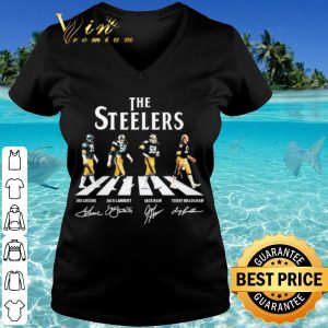 Cool The Steelers Joe Greene Jack Lambert Jack Ham Abbey Road Signatures shirt 2