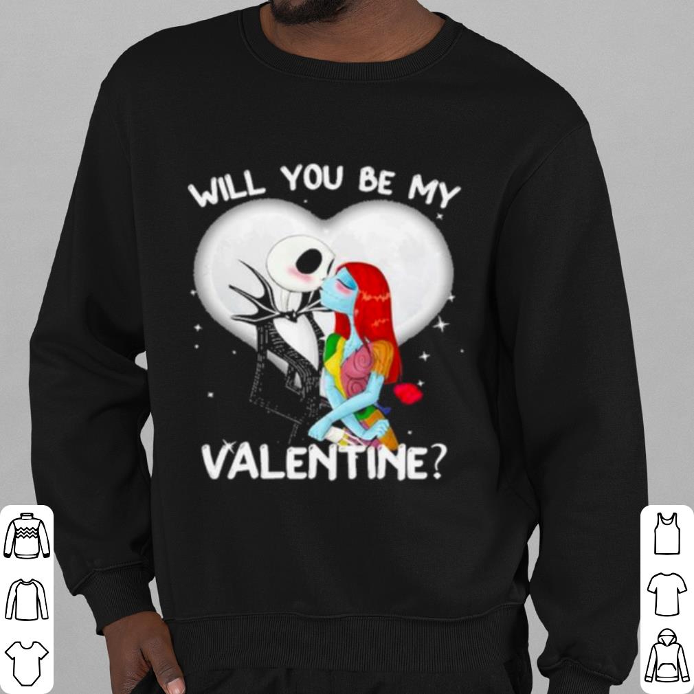 Cool Jack Skellington and Sally will you be my Valentine 2021 shirt f7b0006c cool jack skellington and sally will you be my valentine 2021 shirt 4 - Cool Jack Skellington and Sally will you be my Valentine 2021 shirt