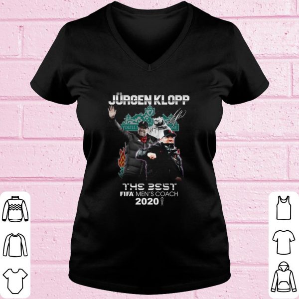 Top Jurgen Klopp The Best Fifa Men's Coach 2020 shirt