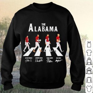 Original The Alabama Abbey Road 2021 Signatures shirt 2