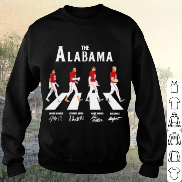 Original The Alabama Abbey Road 2021 Signatures shirt
