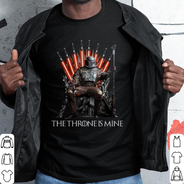 Cool The Mandalorian The Throne Is Mine shirt