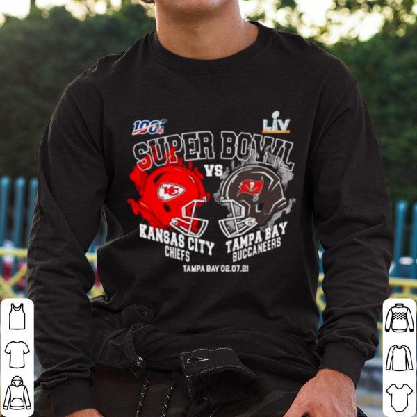 Original Kansas City Chiefs vs Tampa Bay Buccaneers Super Bowl 2021 Champions shirt
