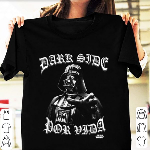 Hot Star Wars Darth Vader Dark Side Por Vida Graphic shirt