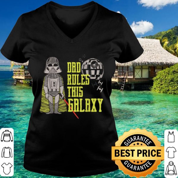 Cool Star Wars Cute Darth Vader Dad Rules This Galaxy shirt