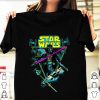 Hot Star Wars Darth Vader Blue Tonal Propaganda shirt