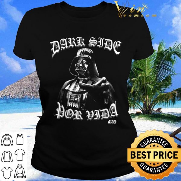 Hot Star Wars Darth Vader Dark Side Por Vida Graphic shirt