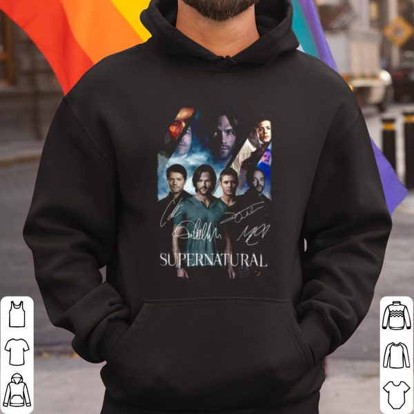 Original The Supernatural 2021 Character Signatures shirt