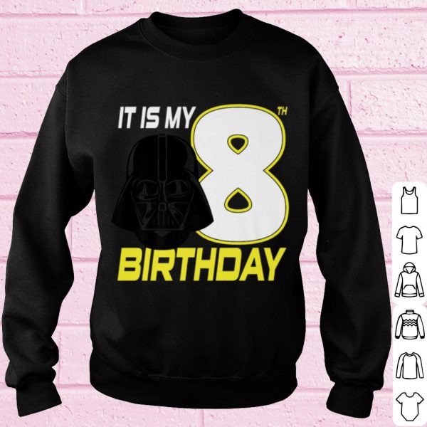 Best Star Wars Darth Vader 8th Birthday shirt