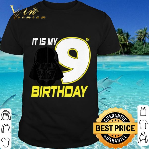 Nice Star Wars Darth Vader 9th Birthday shirt