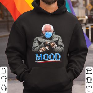 Original Bernie Sanders Mitten MOOD Cold Inauguration Day 2021 Meme shirt 2