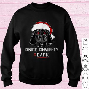 Official Star Wars Darth Vader Dark List Santa Christmas shirt 2