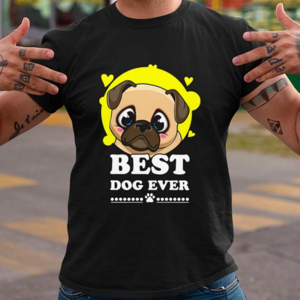Top Pug Best Dog Ever shirt
