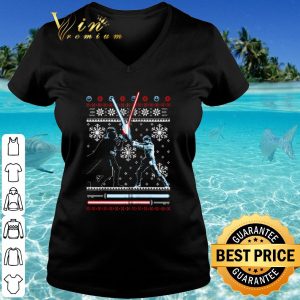 Hot Star Wars Darth Vader & Luke Skywalker Ugly shirt 2