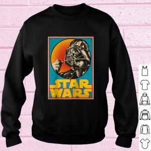 Top Star Wars Darth Vader Comic Card Raglan Baseball shirt 2