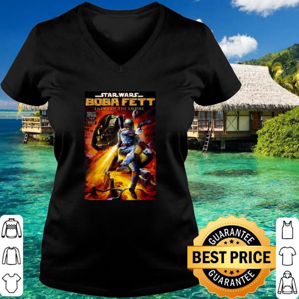 Cool Star Wars Darth Vader Boba Fett Enemy Of The Empire shirt